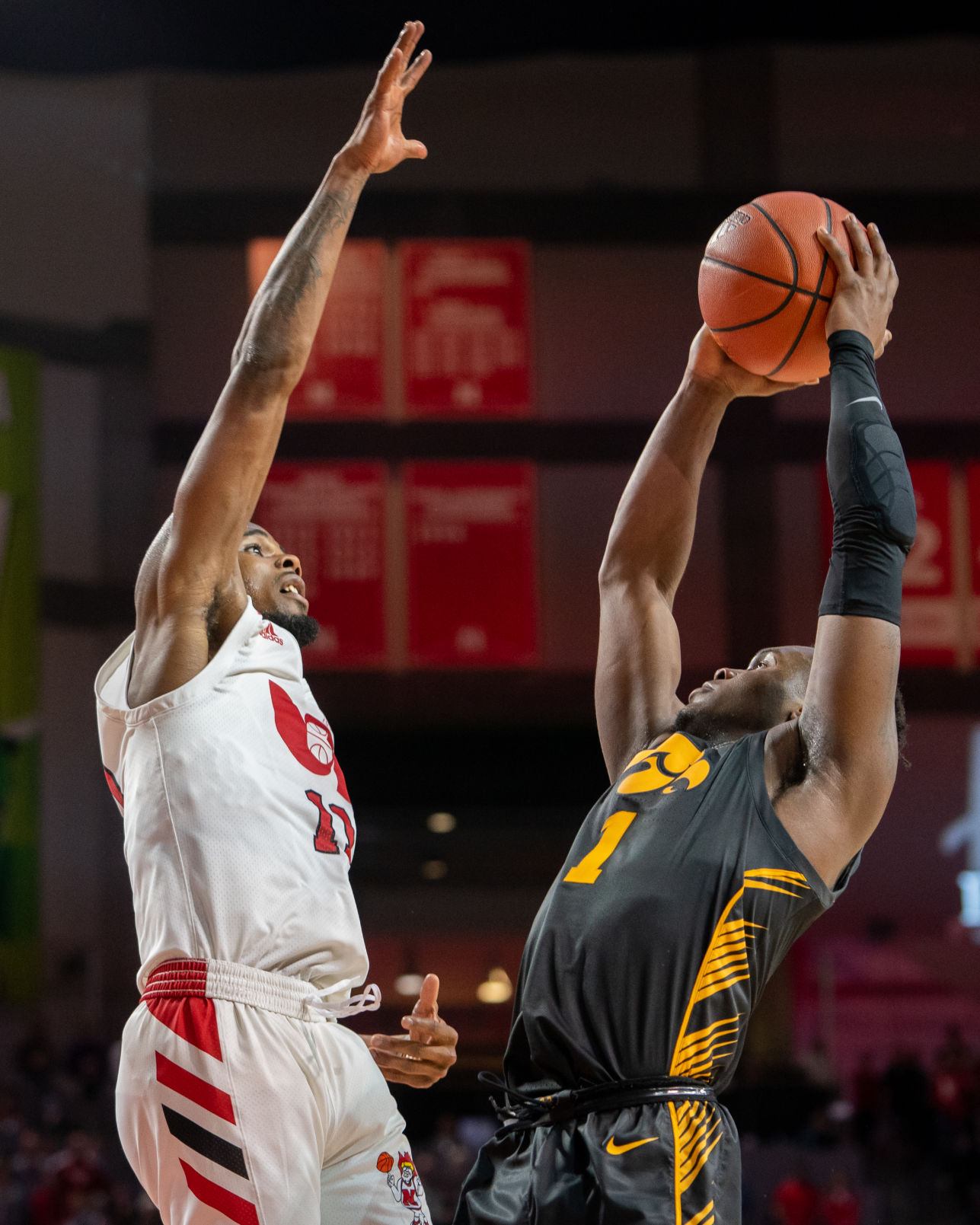 Nebraska Basketball vs. Iowa Photo No. 12